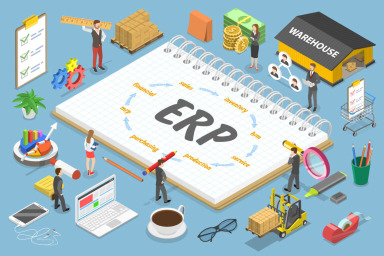 ERP au centre de l'entreprise. Intégration, configuration, personnalisation, données